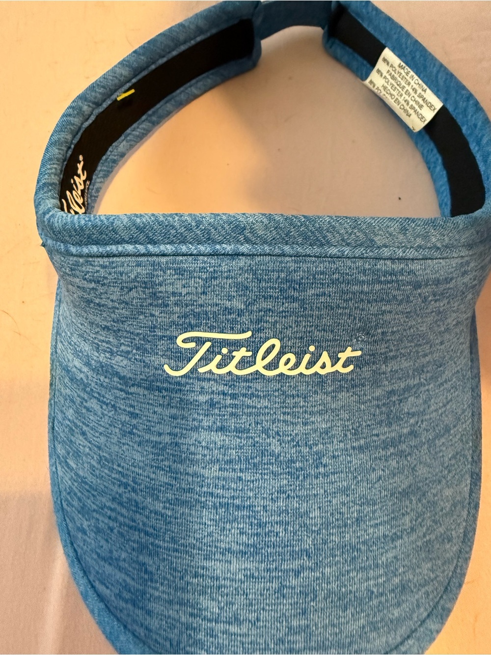 Titleist Light Blue Performance Visor with Multicolor Accent